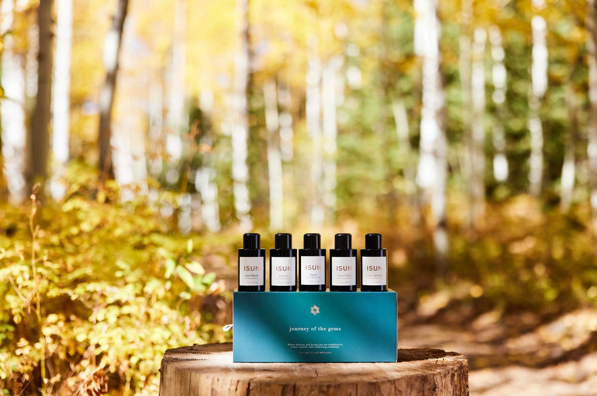 Journey of the Gems Gift Set - ensemble Cadeau de Voyage - ISUN Skincare France