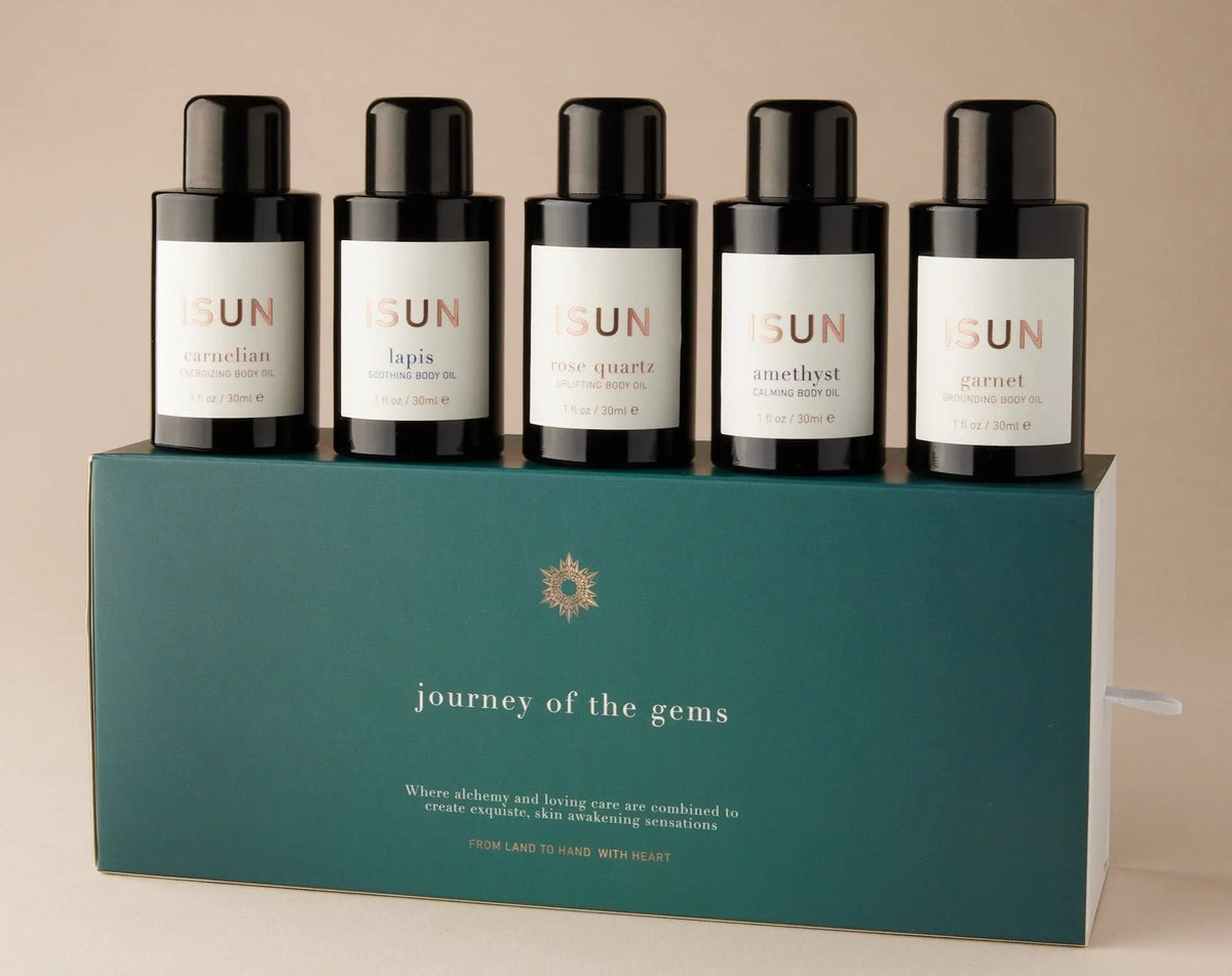 Journey of the Gems Gift Set - ensemble Cadeau de Voyage - ISUN Skincare France